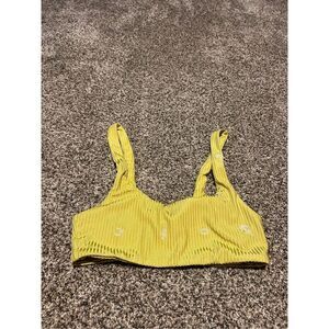 Desert Dreamer yellow bikini top size small
